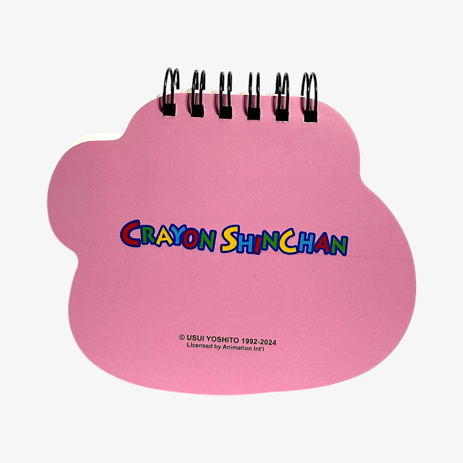 crayon shin chan notebook + sticky notes