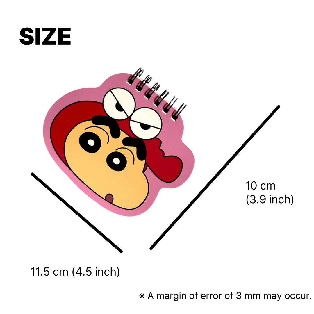 cute anime stationery gifts for Shin Chan fans