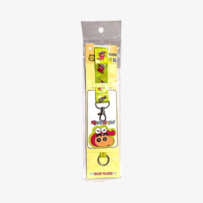 cute crayon shin chan phone lanyard strap – Jjanggu Phone Neck Strap