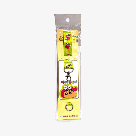 cute crayon shin chan phone lanyard strap – Jjanggu Phone Neck Strap