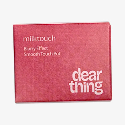 blush makeup with smooth pudding texture for cheeks