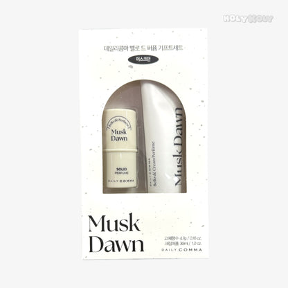 solid perfume stick DAILYCOMMA Bello de Perfume Gift Set Musk Dawn