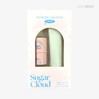 solid perfume stick Dailycomma Bello de Perfume Gift Set Sugar Cloud