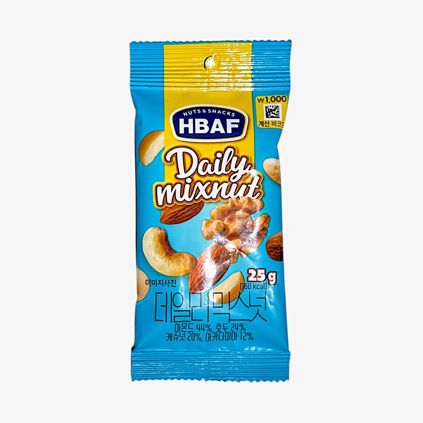korean daily mix nuts 25g – Hbaf Daily Mix Nuts