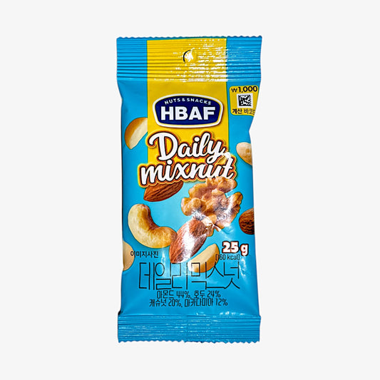 korean daily mix nuts 25g – Hbaf Daily Mix Nuts