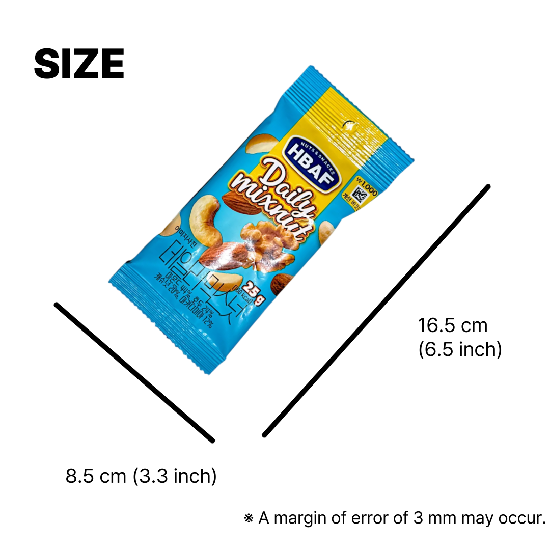 korean healthy snacks low calorie nut mix