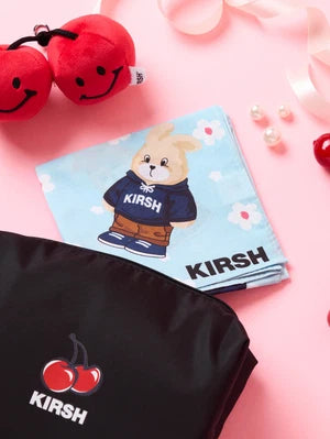 Looking for a cute Korean handkerchief? Four-color cotton hanky curated by HOLYKOLY, sourced from Korea