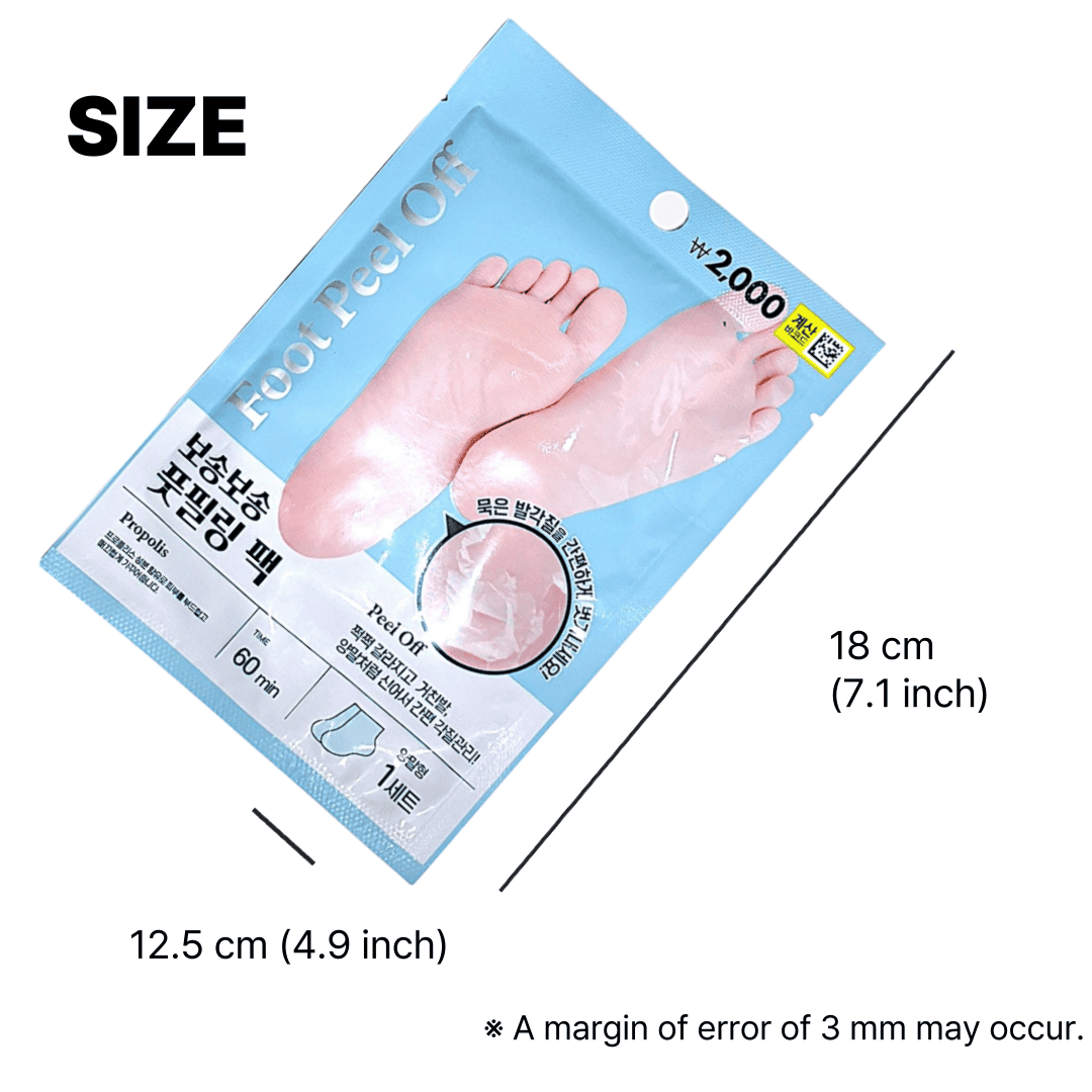 dead skin foot peel mask for cracked and rough heels
