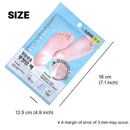 dead skin foot peel mask for cracked and rough heels