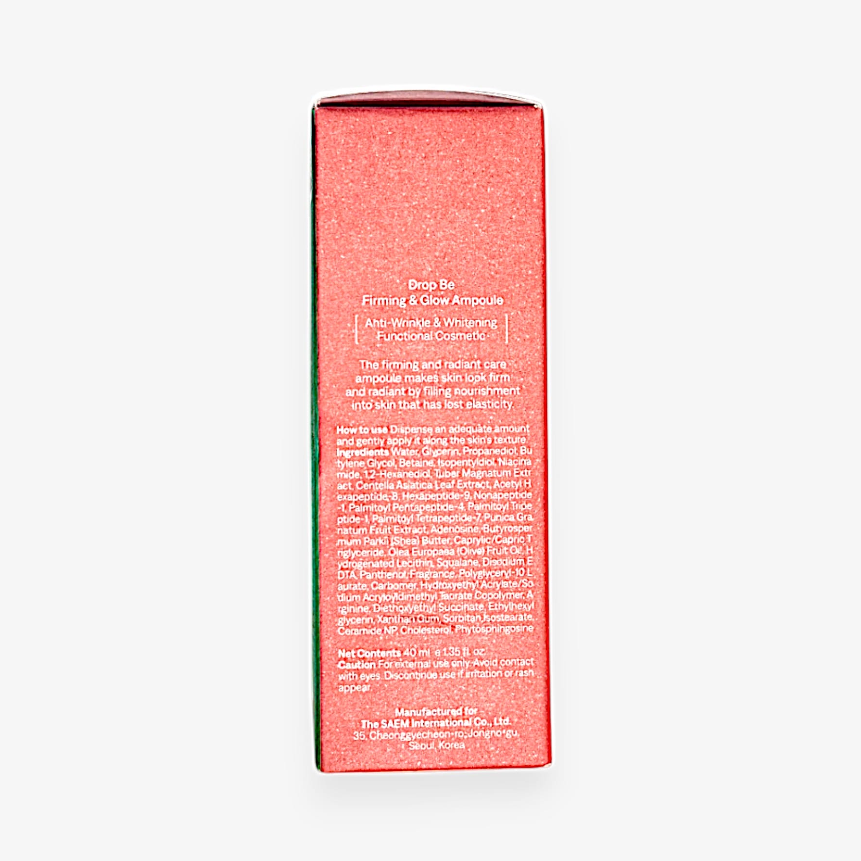 glow boosting serum with peptide complex