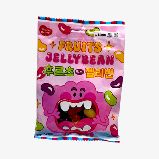 korean fruit jelly bean snack – Fruit Mix Jelly Bean 50g