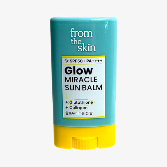 portable glow sun balm for face From The Skin Glow Miracle Sun Balm