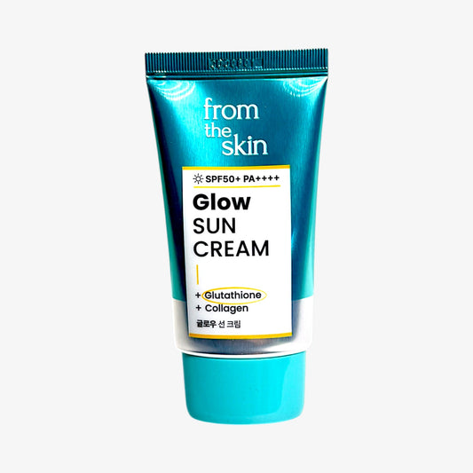 radiant glow sunscreen for face From The Skin Glow Sun Cream