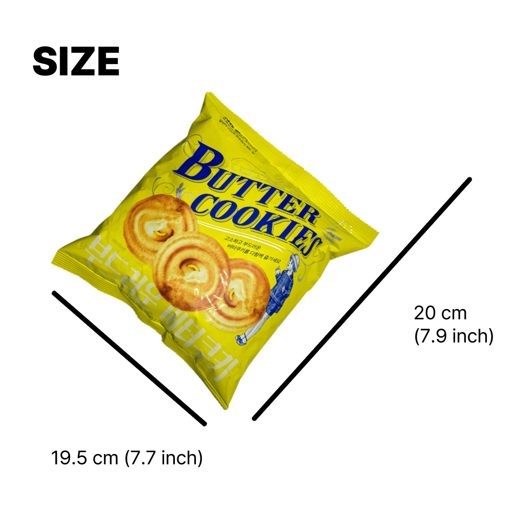 traditional korean snacks with buttery aroma
