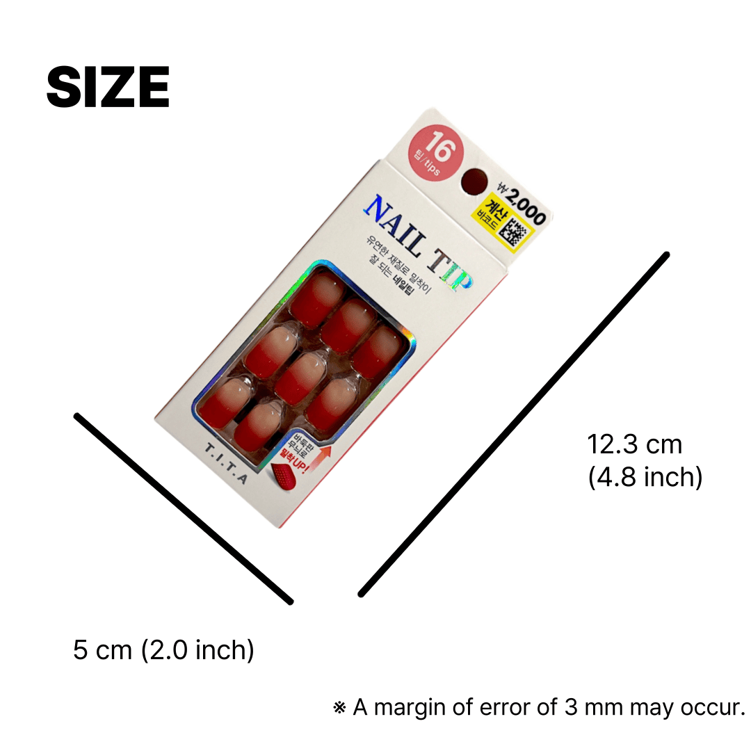 glue on artificial nails elegant finish