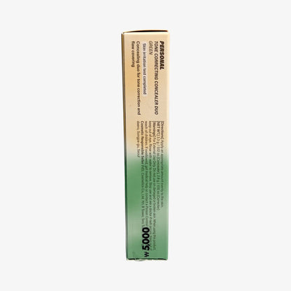 Green concealer for acne and redness correction