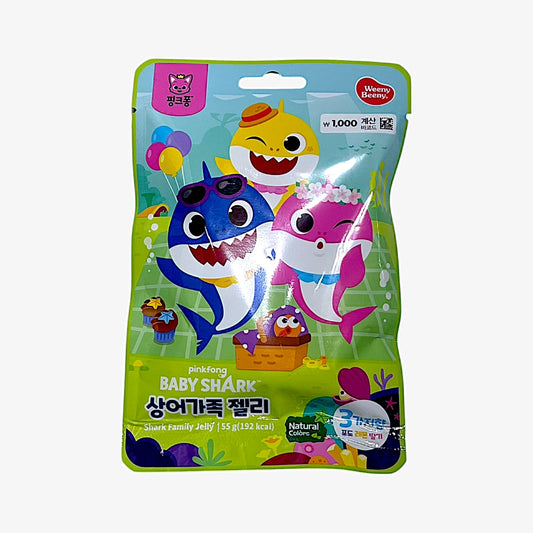cute korean gummy snacks Baby Shark Gummy Family