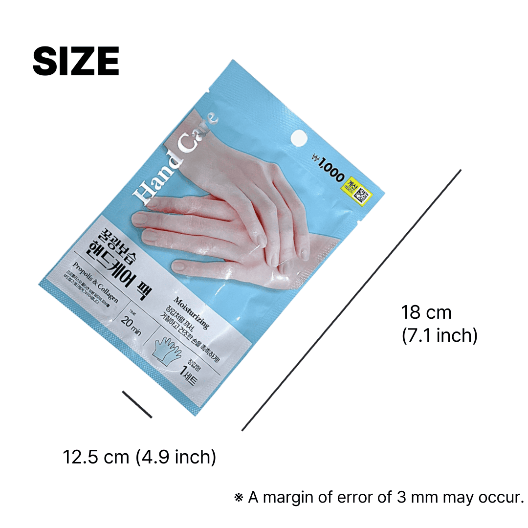 hydrating gloves for hands with collagen and shea butter