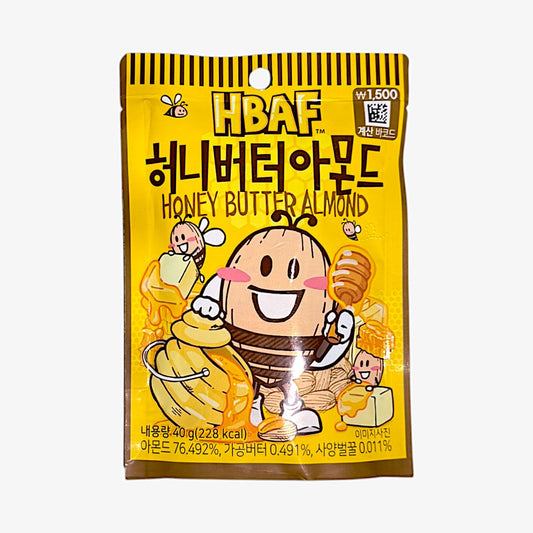 korean honey butter almond snack – Honey Butter Almond 40g