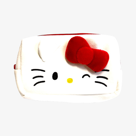 hello kitty plush face pouch – Hello Kitty Plush Face Pouch
