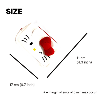 sanrio plushies in cute face pouch form