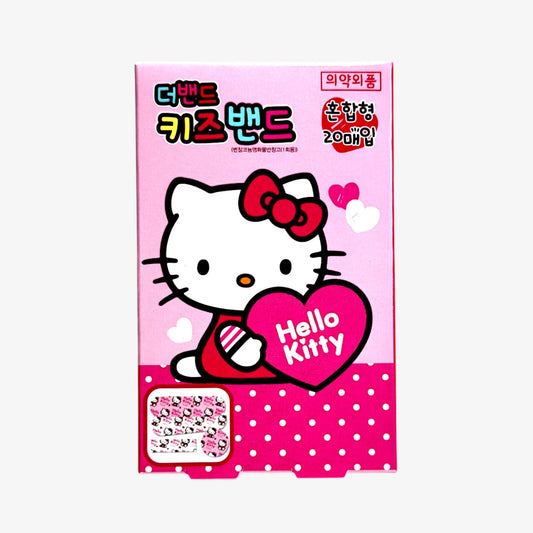 cute hello kitty kids band aid – Hello Kitty Kids Mixed Bandage Set 20pcs
