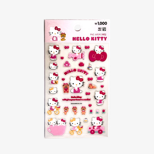 sanrio transparent stickers hello kitty transparent set