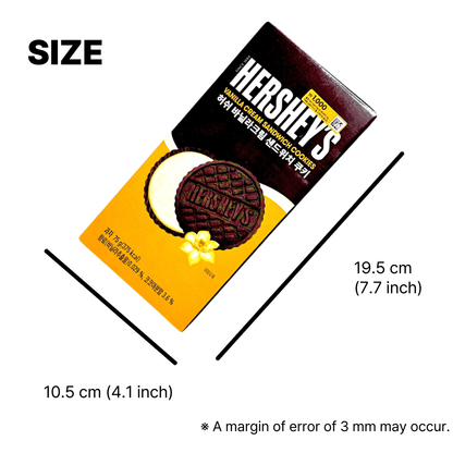 korean snacks box favorite hershey vanilla cookie