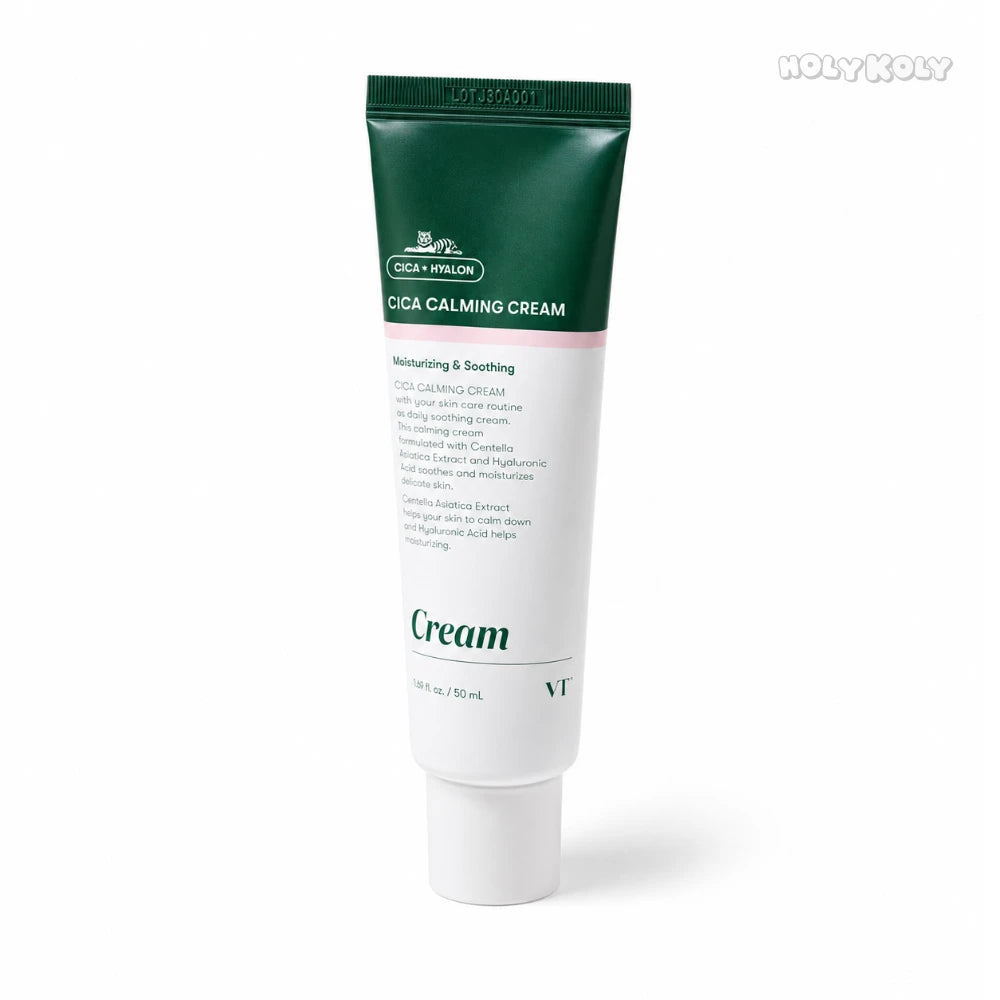 hydrating cica cream for sensitive skin VT Cica Calming Cream 50ml