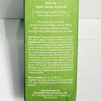 korean ampoule for sensitive skin texture improvement