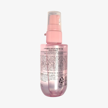 hydration serum for shiny hair with anti frizz effect