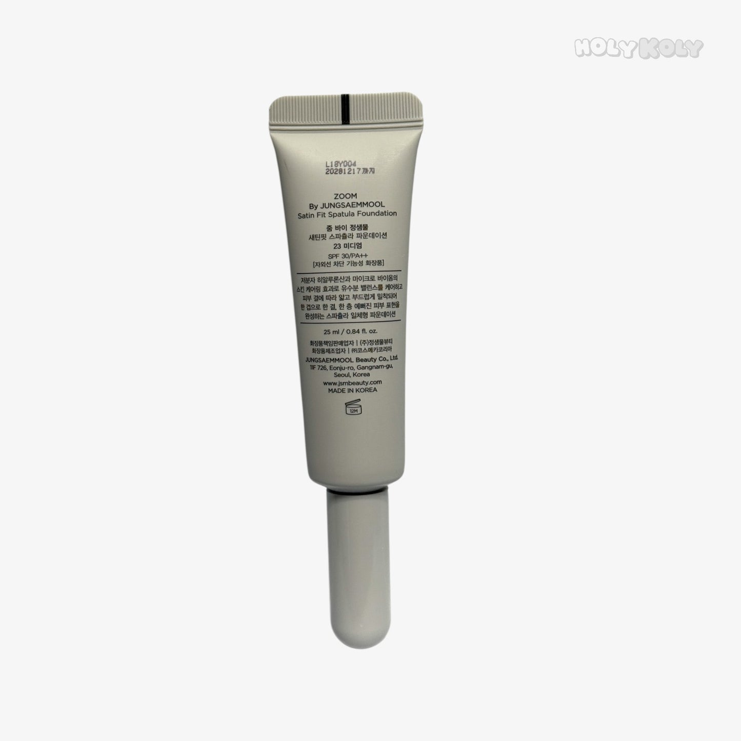 Korean foundation satin finish foundation
