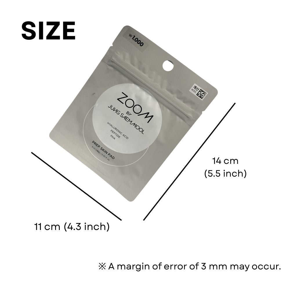 portable skin pad facial prep pad