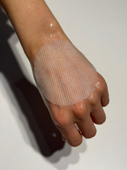 korea daiso exfoliating pad for face