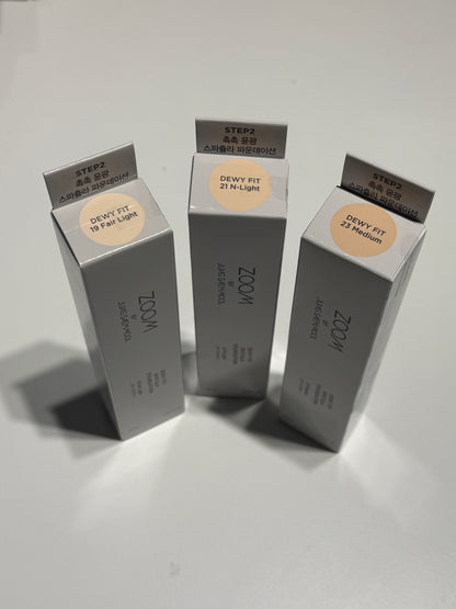 Korean foundation dewy skin makeup