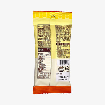 korean almond snacks with sweet corn flavor