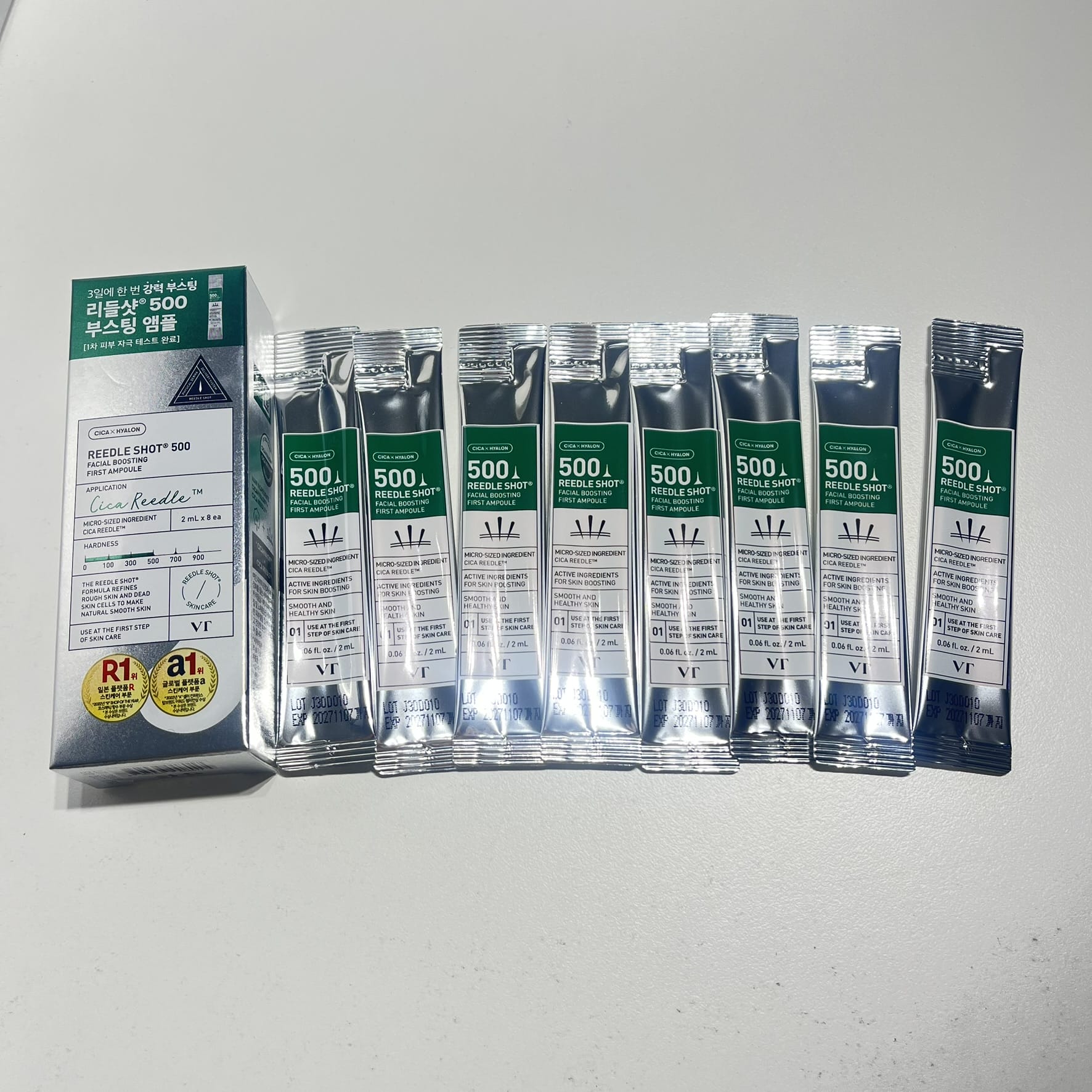 brightening and anti-aging korean beauty ampoule