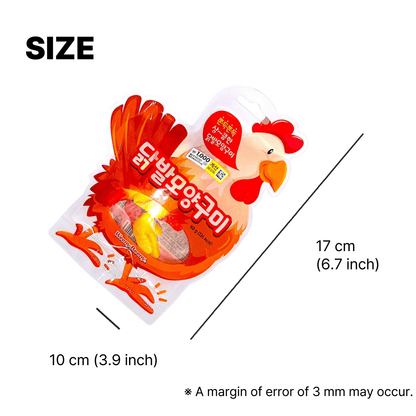 cute spicy gummy shaped like chicken feet