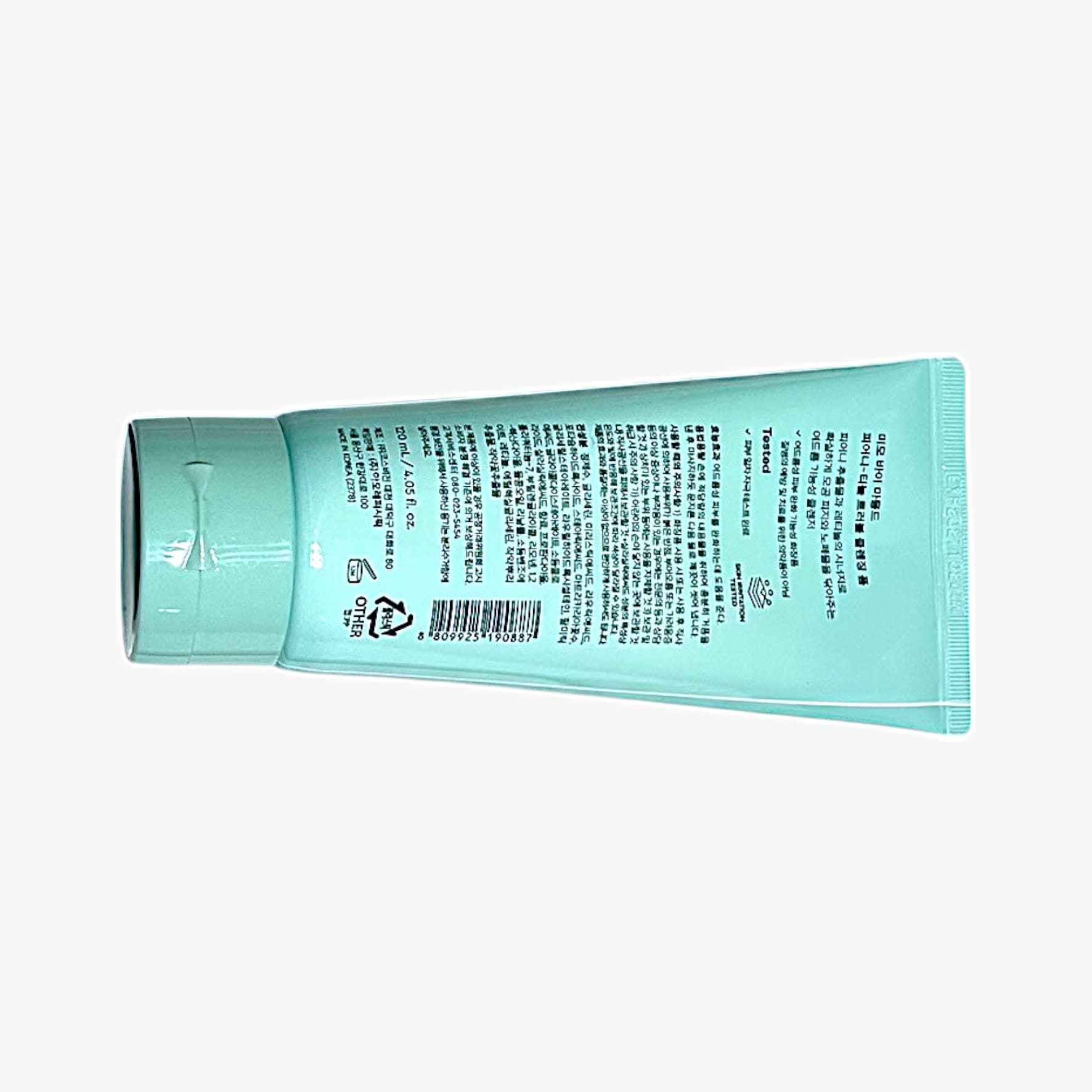 korean cleansing foam with peony cleansing foam