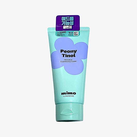 best korean face wash for acne – Peony-Tinol Trouble Cleansing Foam