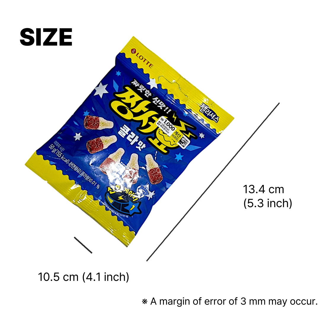 chewy asian cola candy with extreme sour flavor