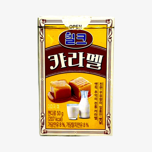 korean milk flavored caramel snack Milk Caramel 50g