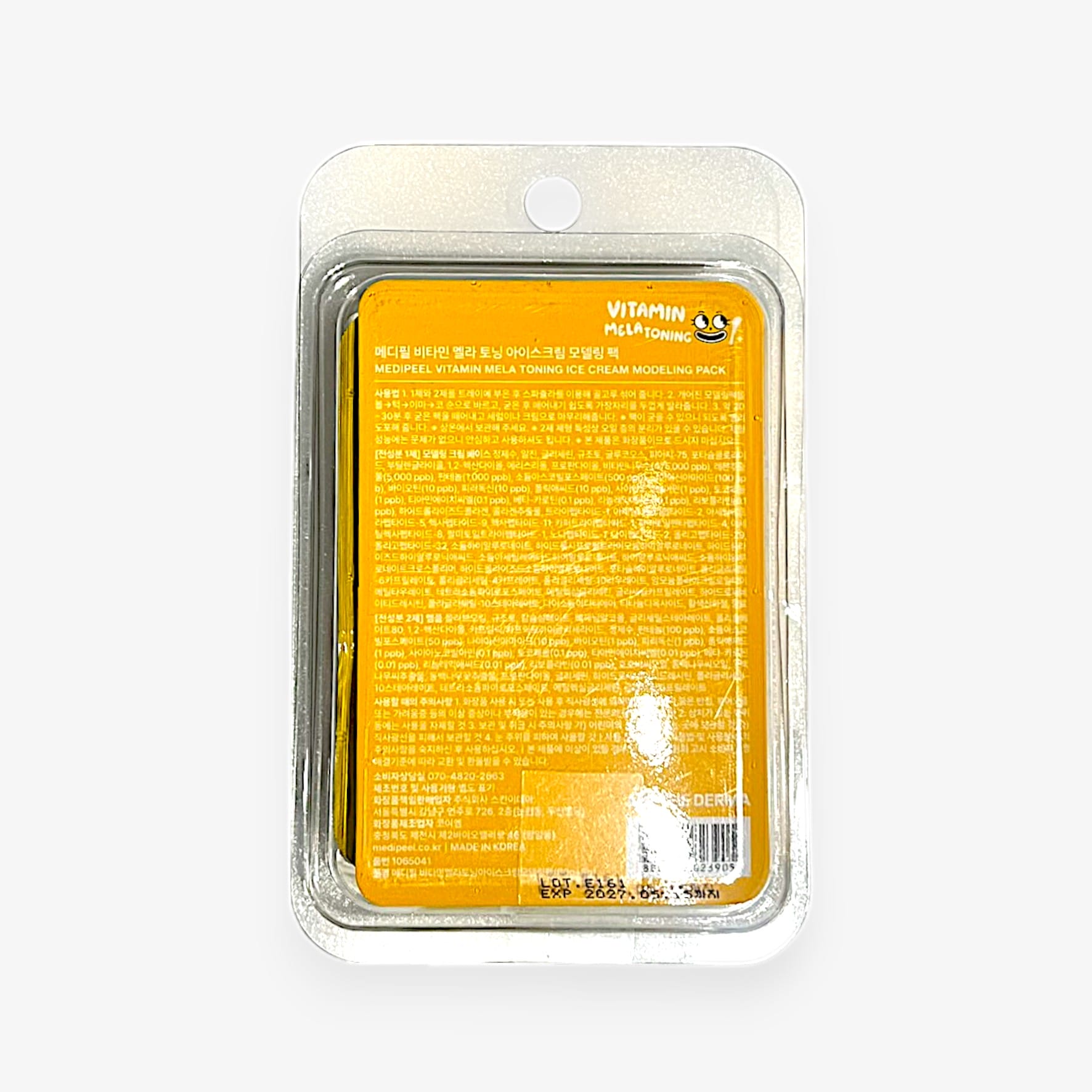 korean modeling mask with vegan modeling mask formula