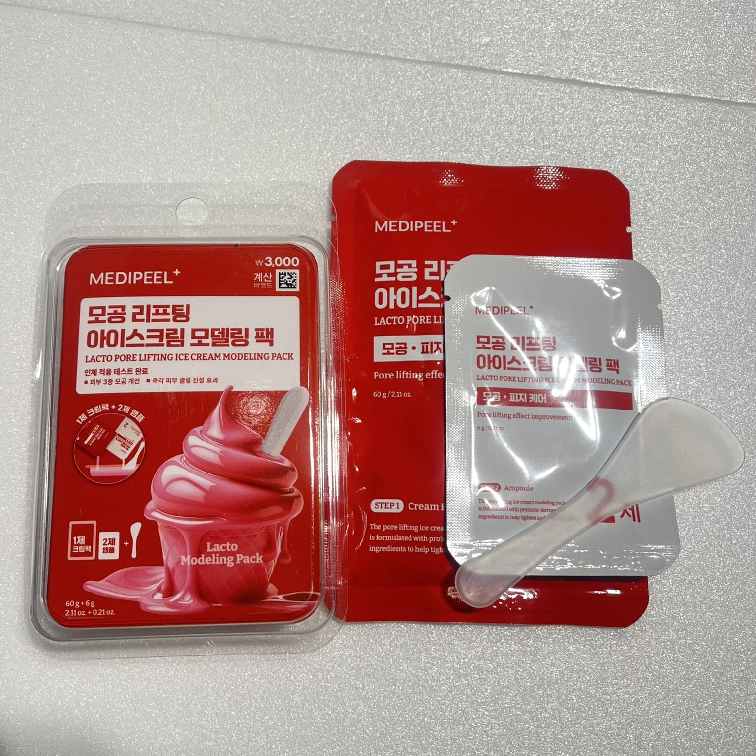 korean skincare best for pores and collagen modeling mask