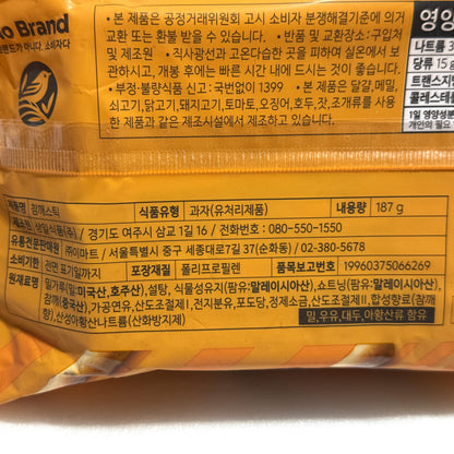 crunchy sweet korean snacks stick