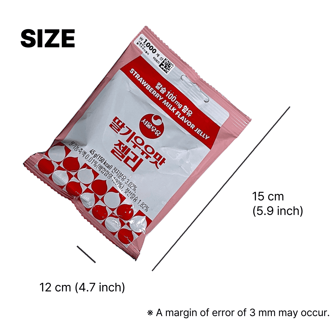 buy korean snacks strawberry milk jelly