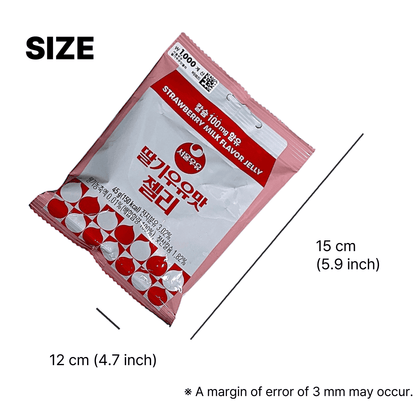 buy korean snacks strawberry milk jelly
