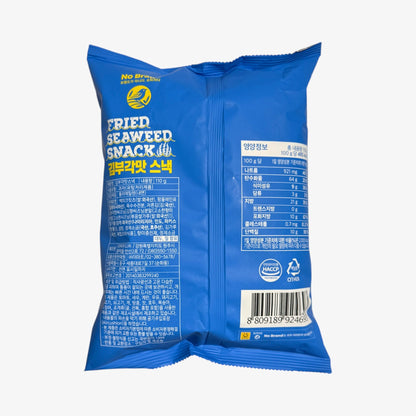korean snacks seaweed snack with sesame oil flavor