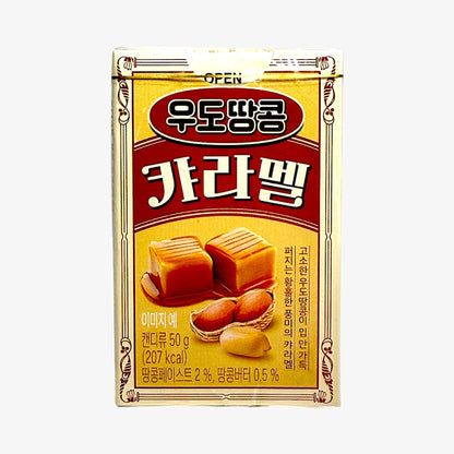  korean peanut snacks Udo Peanut Caramel 50g