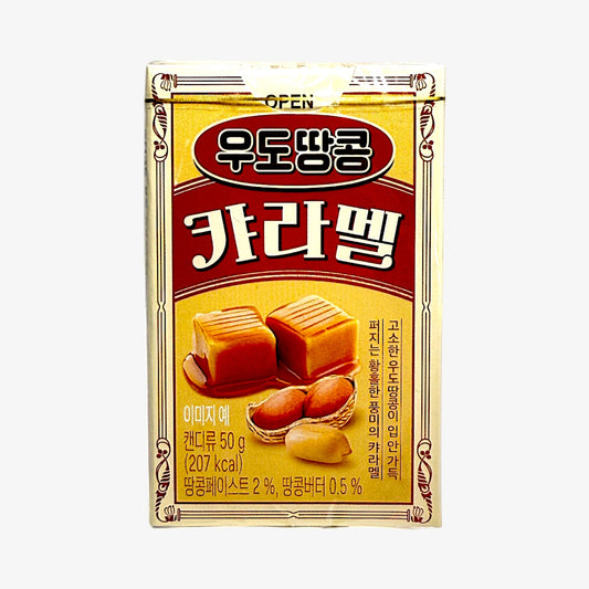  korean peanut snacks Udo Peanut Caramel 50g